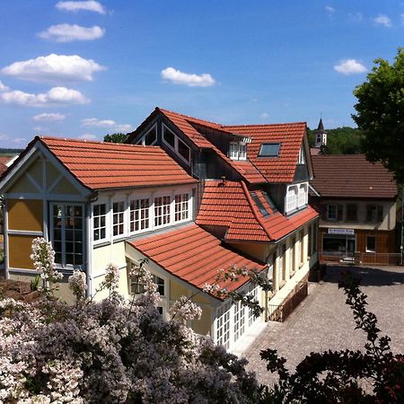 Hotel Hahn Gondelsheim Bagian luar foto